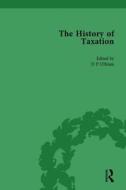 The History Of Taxation Vol 2 di D. P. O'Brien edito da Taylor & Francis Ltd