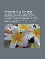 Governorates Of Yemen: Sana'a, Dhamar Go di Books Llc edito da Books LLC, Wiki Series