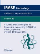 VI Latin American Congress on Biomedical Engineering CLAIB 2014, Paraná, Argentina 29, 30 & 31 October 2014 edito da Springer International Publishing