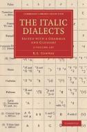 The Italic Dialects 2 Volume Set di R. S. Conway edito da Cambridge University Press