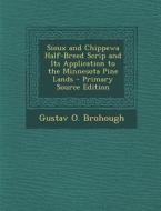 Sioux and Chippewa Half-Breed Scrip and Its Application to the Minnesota Pine Lands di Gustav O. Brohough edito da Nabu Press