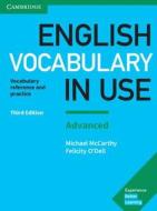 English Vocabulary in Use: Advanced Book with Answers di Michael McCarthy, Felicity O'Dell edito da Cambridge University Press