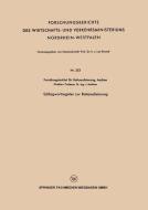 Schlagwortregister zur Rationalisierung di J. Mathieu edito da VS Verlag für Sozialwissenschaften