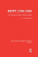 Egypt, 1798-1952 di J. C. B. Richmond edito da Taylor & Francis Ltd