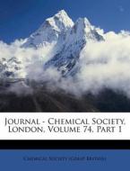 Journal - Chemical Society, London, Volu edito da Nabu Press