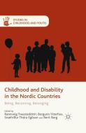 Childhood and Disability in the Nordic Countries edito da Palgrave Macmillan UK