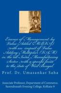 Essence of Management by Value-Added (Mbva) with an Impact of Value Adding Multiplier (Vam) in the All-India Manufacturing Sector with a Specific Focu di M. Phil Ph. D. Prof Dr Umasankar Saha edito da Createspace