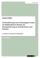 Die Realisierung vom Lebenslangen Lernen im frühkindlichen Bereich als Herausforderung an Erzieherinnen und Erzieher di David Holleschovsky edito da GRIN Verlag