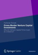 Cross-Border Venture Capital Investments di Horstense Tarrade edito da Gabler, Betriebswirt.-Vlg