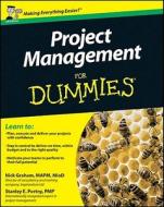 Project Management For Dummies di Nick Graham, Stanley E. Portny edito da John Wiley And Sons Ltd