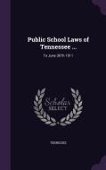 Public School Laws Of Tennessee ... di Tennessee edito da Palala Press