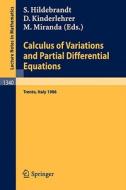 Calculus of Variations and Partial Differential Equations edito da Springer Berlin Heidelberg