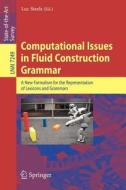 Computational Issues in Fluid Construction Grammar edito da Springer Berlin Heidelberg