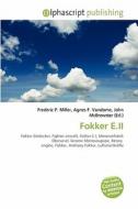 Fokker E.ii edito da Alphascript Publishing
