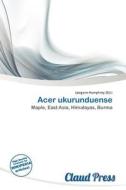 Acer Ukurunduense edito da Claud Press