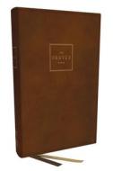 NKJV, The Prayer Bible, Genuine Leather, Brown, Red Letter, Comfort Print di Thomas Nelson edito da Thomas Nelson Publishers