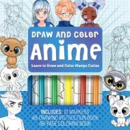 Draw & Color Anime Kit di Editors of Chartwell Books edito da Chartwell Books