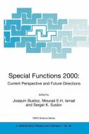 Special Functions 2000: Current Perspective and Future Directions edito da Springer Netherlands