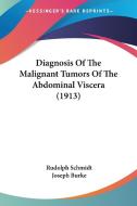 Diagnosis of the Malignant Tumors of the Abdominal Viscera (1913) di Rudolph Schmidt edito da Kessinger Publishing
