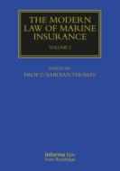 Modern Law of Marine Insurance Volume 2 di Rhidian Thomas edito da Informa Law from Routledge