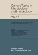 Current Topics in Microbiology and Immunology di W. Arber, W. Braun, F. Cramer, R. Haas, W. Henle, P. H. Hofschneider, N. K. Jerne, W. Kikuth, P. Koldowsky, H Koprowski edito da Springer Berlin Heidelberg