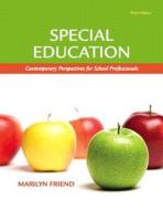 Contemporary Perspectives For School Professionals (with Myeducationlab) di Marilyn Friend edito da Pearson Education (us)