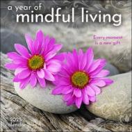 A Year Of Mindful Living 2025 Wall Calendar di Amber Lotus Publishing edito da Amber Lotus Publishing