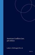 American Conflicts Law, 5th Edition di Luther L. McDougal III, Robert Felix, Ralph Whitten edito da HOTEI PUB