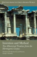 Invention and Method di Hermogenes edito da Society of Biblical Literature