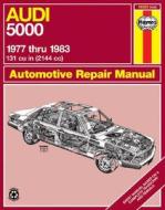 Audi 5000 1977-83 Owner\'s Workshop Manual di Alec J. Jones edito da Motorbooks International