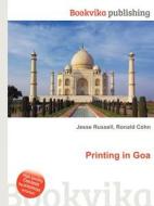 Printing In Goa edito da Book On Demand Ltd.