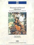 Structural And Sectoral Adjustment di Carl A.B. Jayarajah, Mark Baird, William H. Branson edito da World Bank Publications