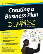 Creating a Business Plan For Dummies di Veechi Curtis edito da John Wiley & Sons Inc