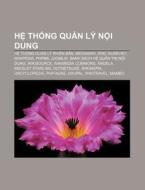 H Th Ng Qu N L N I Dung: H Th Ng Qu N di Ngu N. Wikipedia edito da Books LLC, Wiki Series