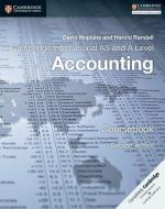 Cambridge International AS and A Level Accounting Coursebook di David Hopkins, Harold Randall edito da Cambridge University Press