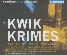 Kwik Krimes edito da Brilliance Audio