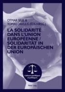 La Solidarité dans l'Union Européenne.  Solidarität in der Europäischen Union edito da Lang, Peter