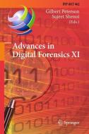 Advances in Digital Forensics XI edito da Springer International Publishing