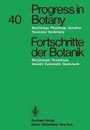 Progress in Botany/Fortschritte der Botanik di Heinz Ellenberg, Karl Esser, Hermann Merxmüller, Eberhard Schnepf, Hubert Ziegler edito da Springer Berlin Heidelberg
