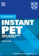 Instant Pet di Martyn Ford edito da Cambridge University Press