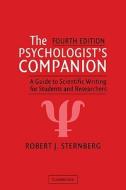 The Psychologist's Companion di Robert J. Sternberg edito da Cambridge University Press