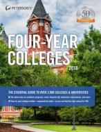 Four-Year Colleges: 2018 di Peterson'S edito da PETERSONS