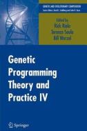 Genetic Programming Theory and Practice IV edito da Springer US
