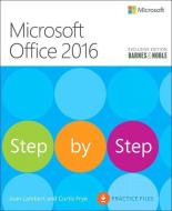Microsoft Office 2016 Step by Step, Barnes & Noble Exclusive Edition di Joan Lambert, Curtis Frye edito da MICROSOFT PR