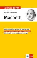 Lektürehilfen William Shakespeare "Macbeth" di Horst Mühlmann edito da Klett Lerntraining
