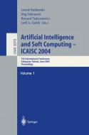 Artificial Intelligence and Soft Computing - ICAISC 2004 di L. Rutkowski edito da Springer Berlin Heidelberg