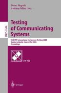 Testing of Communicating Systems edito da Springer Berlin Heidelberg