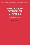 Handbook of Categorical Algebra di Francis Borceux edito da Cambridge University Press