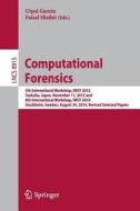 Computational Forensics edito da Springer-Verlag GmbH
