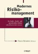 Modernes Risikomanagement edito da Wiley VCH Verlag GmbH
